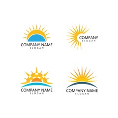 sun illustration logo