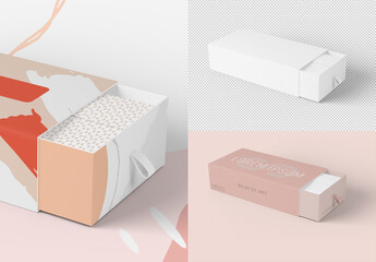 Sliding Box Mockup