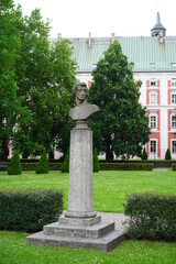 Obraz premium Denkmal von Frédéric Chopin in Poznan