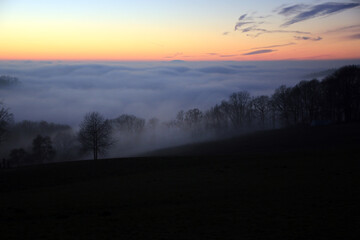 Abendstimmung im Odenwald