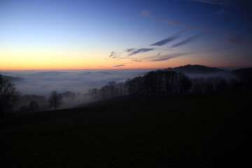 Abendstimmung im Odenwald