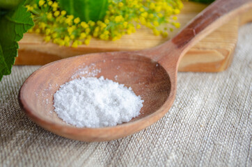 Wooden rustic spoon i