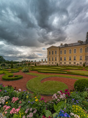 Historic Rundāle Palace one of the two major baroque palaces built for the Dukes of Courland in what is now Latvia