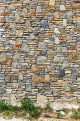 Wall built of natural stone. Can be used as background. Great background or texture.