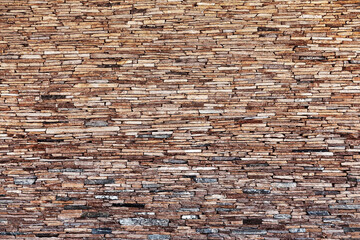 Wall built of natural stone. Can be used as background. Great background or texture.