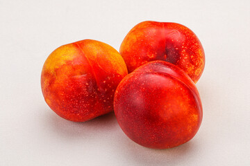 Ripe sweet tasty Nectarine fruit