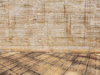 Wall built of natural stone. Can be used as background. Great background or texture.