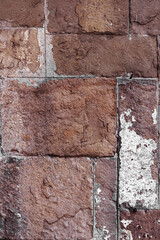 Wall built of natural stone. Can be used as background. Great background or texture.