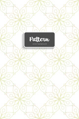 Ornate floral seamless texture, endless pattern