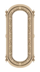 frames and niches, plaster patterns, gypsum stucco. 