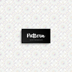 Ornate floral seamless texture, endless pattern