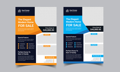 Real Estate Home Sale Flyer Template