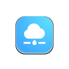 Cloud Network -  Button