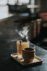 negroni clasico con cafe