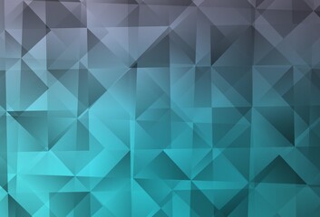 Light Pink, Blue vector polygon abstract backdrop.