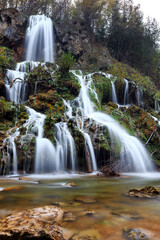 Fototapeta premium Piękny wodospad