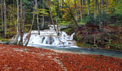 Little Beusnita waterfall,Romania