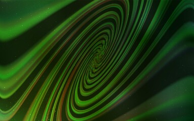 Light Green vector template with space stars. Modern abstract illustration with Big Dipper stars. Template for cosmic backgrounds.