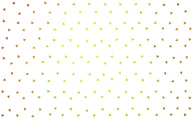 Dark Red, Yellow vector  abstract mosaic backdrop. Creative geometric illustration in Origami style with gradient. Textured pattern for your backgrounds.