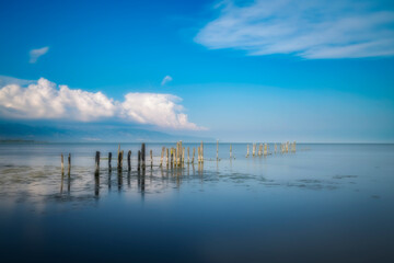 Long exposure study. Iznik Lake. 