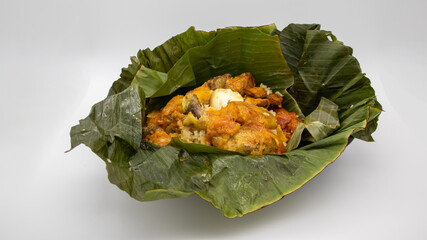 Traditional colombian dish called fiambre