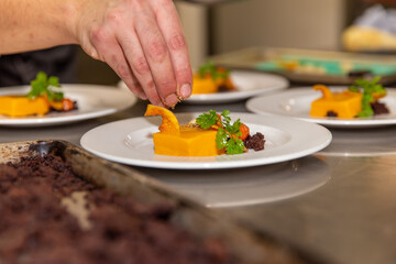 chef preparing food