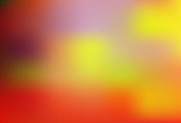 Light Orange vector colorful abstract texture.