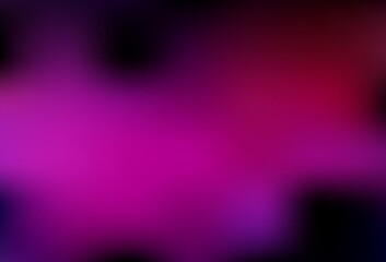 Dark Pink vector abstract blurred background.