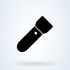 flash light. vector Simple modern icon design illustration.