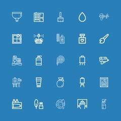 Editable 25 spray icons for web and mobile