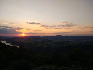 Fototapeta premium Por do sol