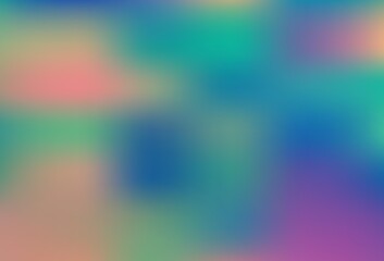 Obraz premium Dark Green vector colorful blur backdrop.