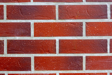 Architecture. Home design. Red brick wall background. Red brick wall background texture with high resolution details. Red brick background widescreen. The design of the office.