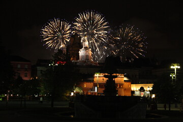 Fireworks in Moscow