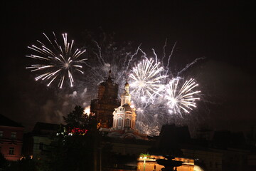 Fireworks in Moscow