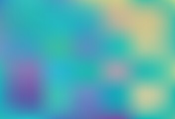 Dark Blue, Red vector blurred and colored pattern.