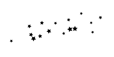 Star confetti. 