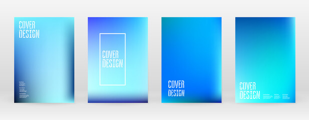 Pastel Soft. Vibrant Blue, Teal, Neon Concept.