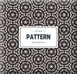 Seamless geometric ornamental vector pattern. Abstract background