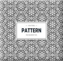 Seamless geometric ornamental vector pattern. Abstract background