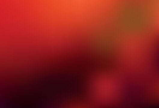 Dark Red, Yellow vector blurred shine abstract background.