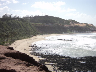 View of Pipa Beach Rio Grande do Norte Brazil