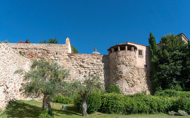 Fototapeta premium City walls of Salamanca, Spain
