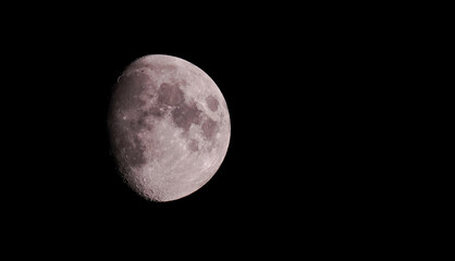 waxing gibbous moon 