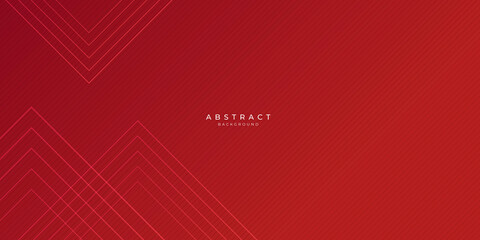 Modern red abstract presentation background