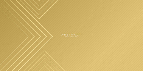 Modern simple luxury geometric gold lines presentation background