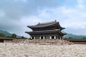 Geunjeongjean Main hall   of Gyeongbokgung palace, Seoul Korea