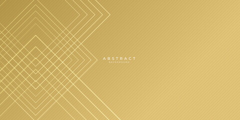 Obraz premium Modern brown and gold abstract presentation background
