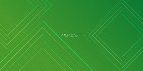 Abstract green eco arrows background