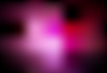 Dark Pink vector blurred background.